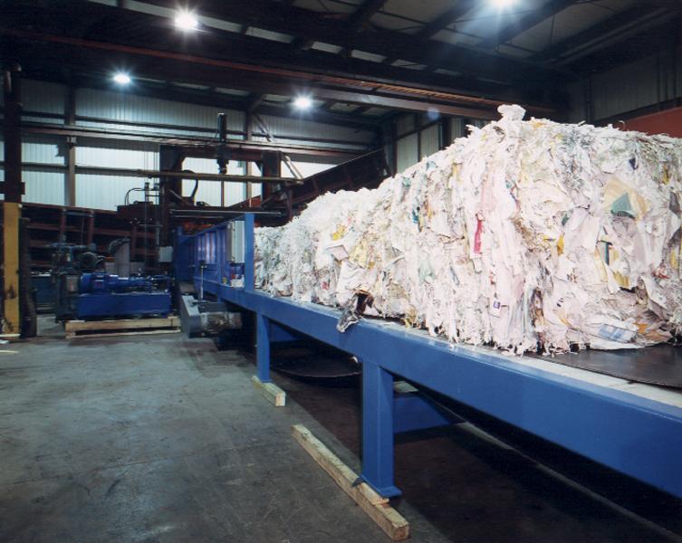 Paper - Pulper Feed System - pulp and wetlap bale 1