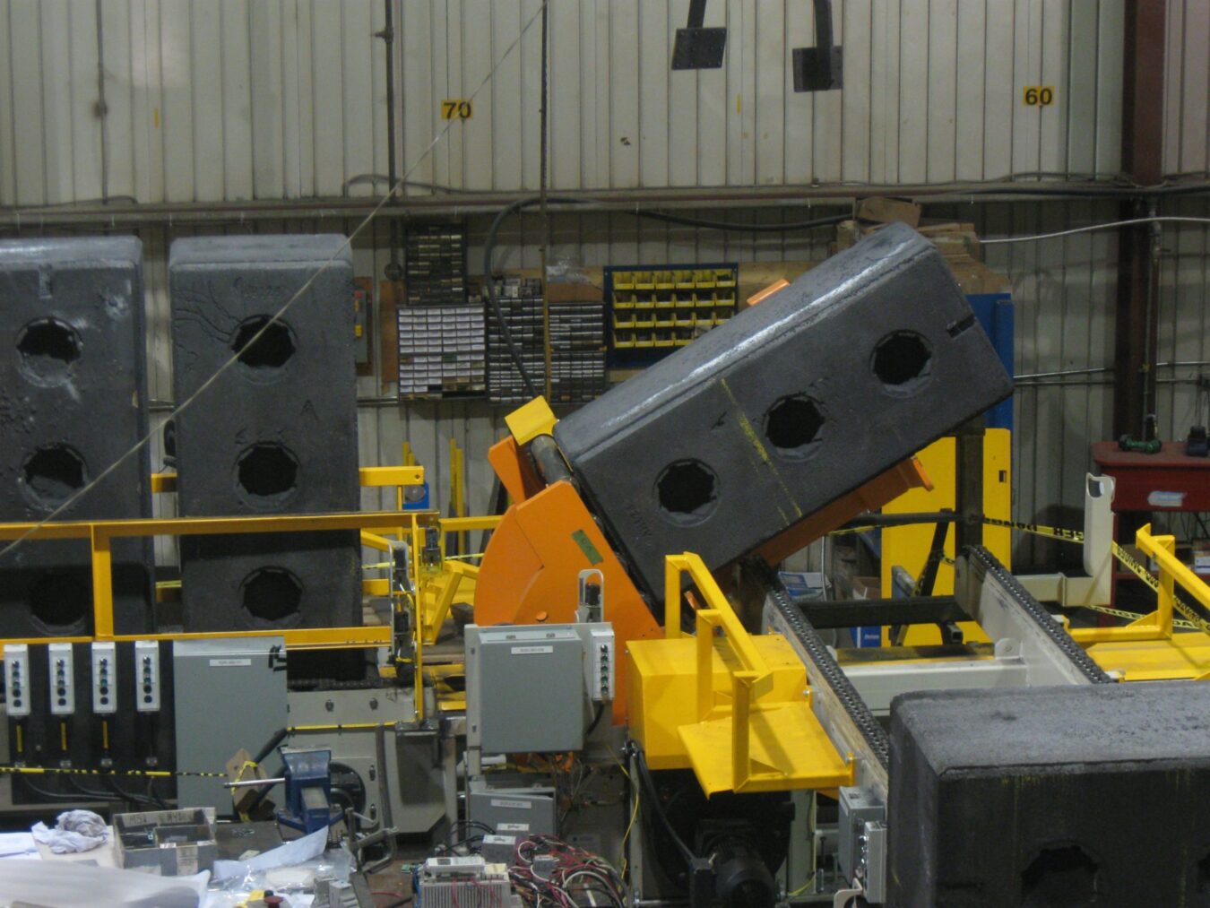 Anode Preparation Rack Custom Mobile Equipment for Aluminum & Smelters : EPIQ Machinerie ...