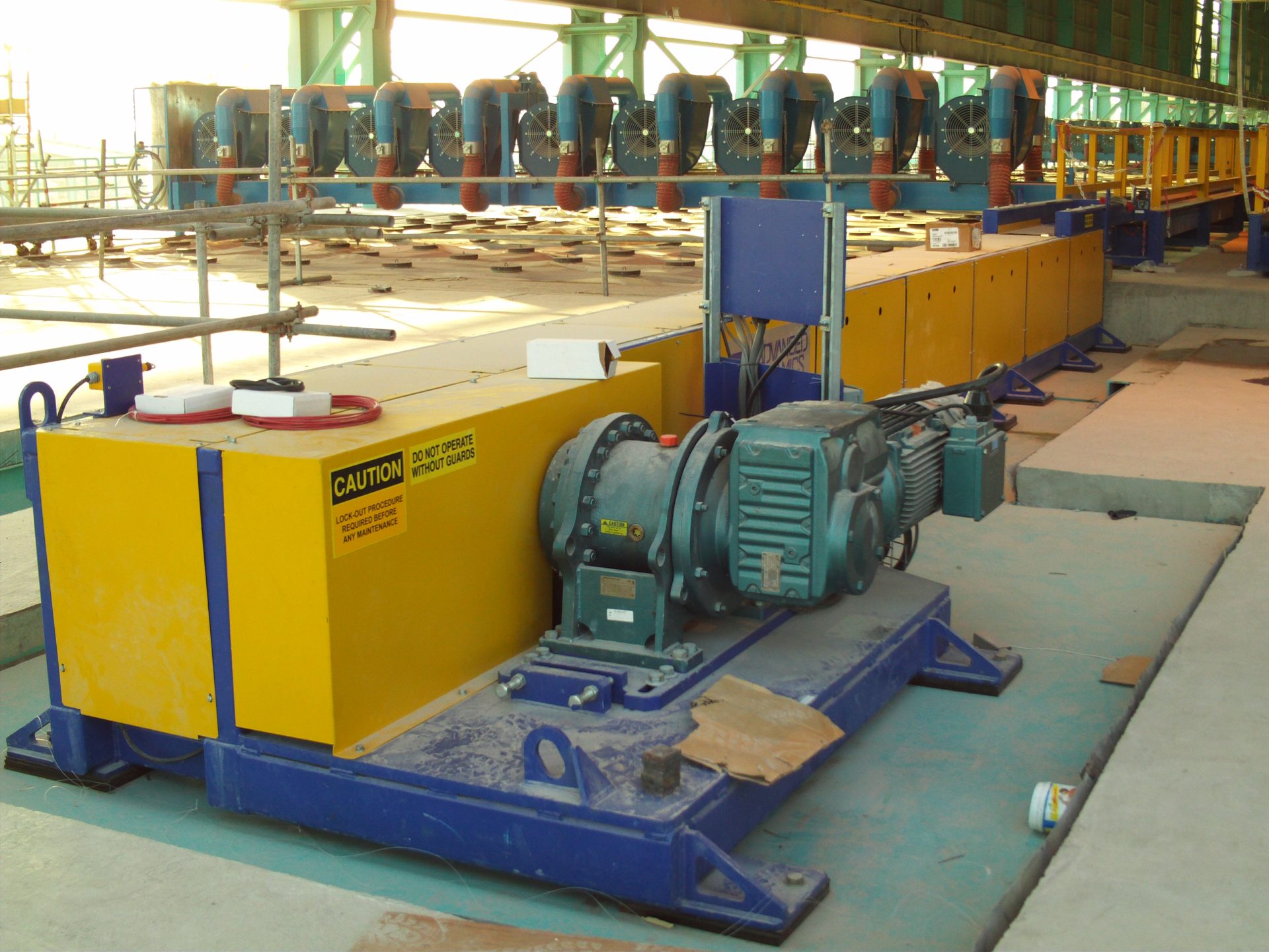 Anode Handling Central Conveyor