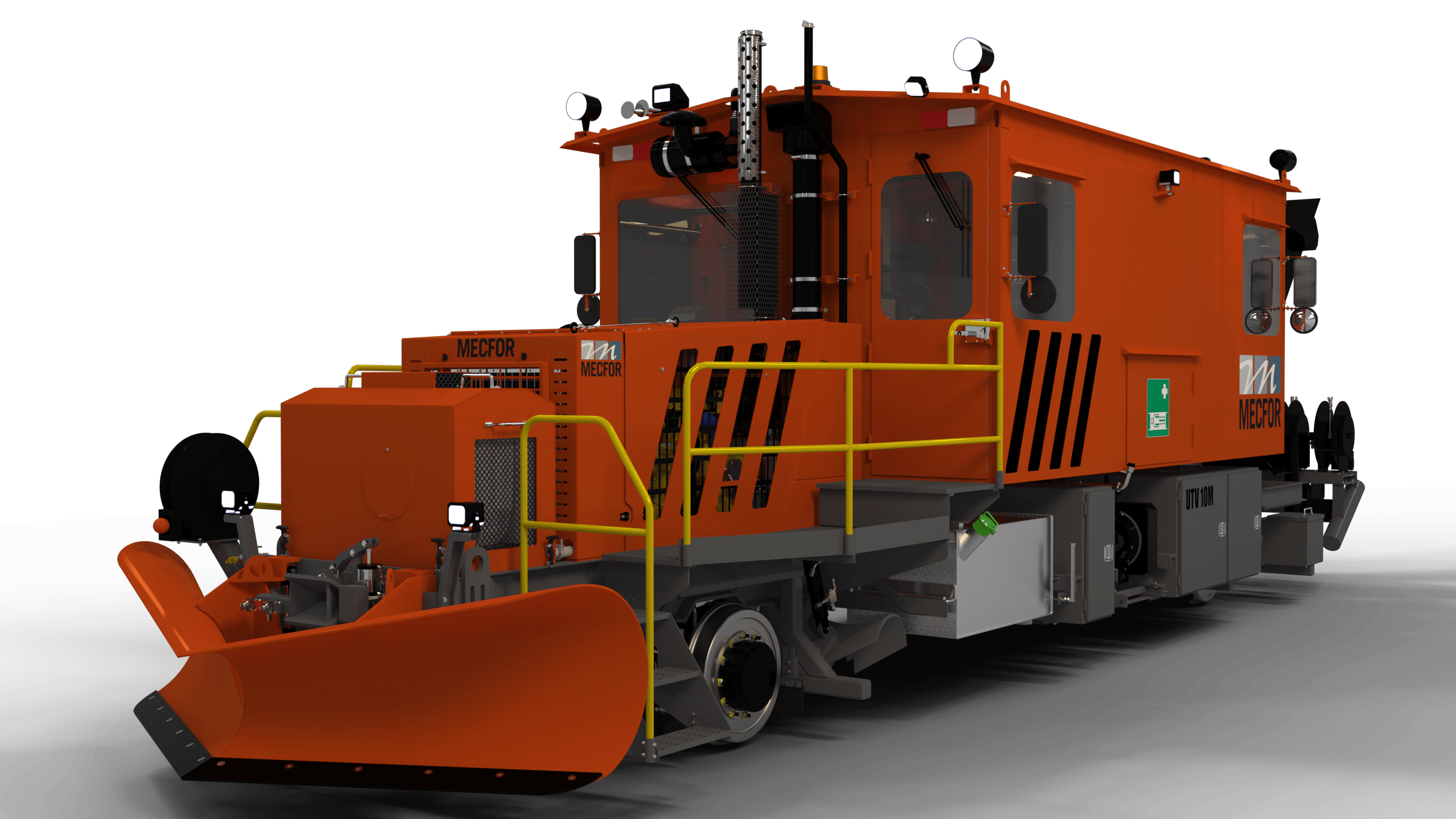 MPV Rail Maintenance Vehicle - 3D