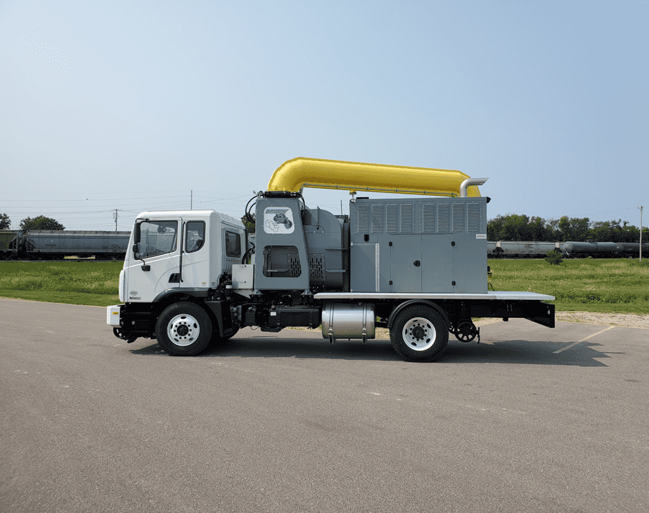 Grizzly Cold Air Blower Truck Driver Side